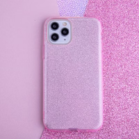 Glitter 3in1 ümbris jaoks Samsung Galaxy A50 / A30s / A50s roosa