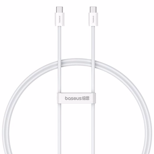 Baseus Superior Series 2 Fast Charging Data Cable Type-C to Type-C 30W 1m Moon valge