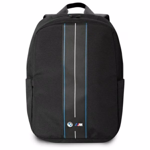 BMW Nylon Blue Stripe seljakott kuni 16-tollisele sülearvutile, must