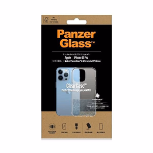 PanzerGlass ClearCase antibacterial Military Grade certified ümbris jaoks iPhone 13 Pro - läbipaistev