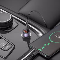 Car laadija Borofone BZ20 PD20W+QC3.0 38W must