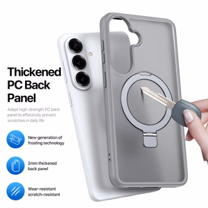 Чехол Dux Ducis Yind с магнитной подставкой для Samsung S947 S26 Plus серый