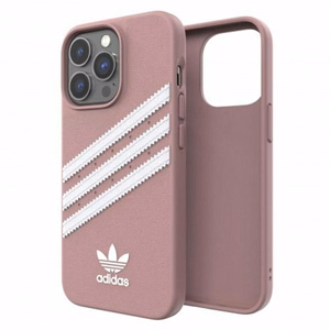 Adidas OR vormitud ümbris PU iPhone 13 Pro / iPhone 13 jaoks - roosa