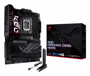ASUS ROG Maximus Z890 Hero emaplaat Intel Z890 LGA1851 ATX DDR5