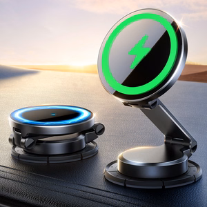Car laadija-hoidja Joyroom JR-ZS408 (dashboard) 15W wireless must