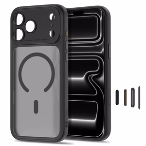 Tech-Protect MagPeak MagSafe CC ümbris mudelitele iPhone 18 Pro Max / 17 Pro Max, mattmust