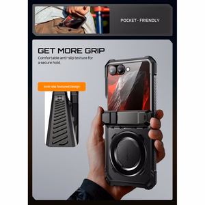 Supcase UB Grip Mag MagSafe Case for Samsung Galaxy Z Flip 8 - Black