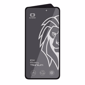 Tempered glass Tel Protect 10X Privacy Titanium jaoks Iphone 15
