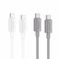 Kaabel USB C to USB C Hoco 3A 60W 1 m X107 valge