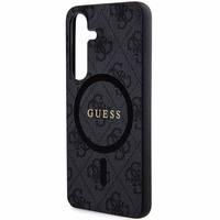 GUESS ümbris jaoks SAMSUNG S24 compatible with MagSafe GUHCS24SGF4GGR (4G Ring classic logo) must