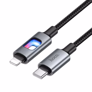 LED Kaabel USB C to Lightning Hoco PD 27W 1,2 m U144 must