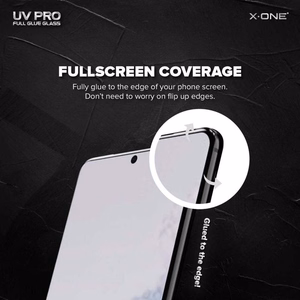 UV PRO Karastatud klaas X-ONE - jaoks Samsung Galaxy S21 Ultra (case friendly) - working fingerprint sensor