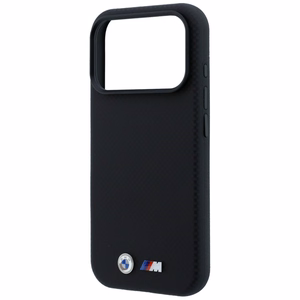BMW M Quadrille Kevlar metalllogoga MagSafe-ümbris iPhone 17 Pro Max / 18 Pro Max jaoks, must