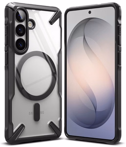 Ringke Fusion X Magnetic MagSafe Ümbris for Samsung Galaxy S26 - Clear must