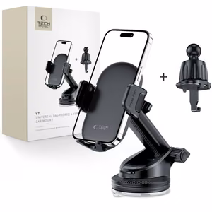 Tech-Protect V7 Car Phone Hoidja jaoks Cockpit/Air Vent - must