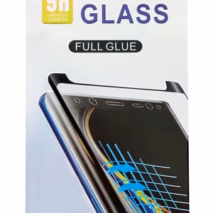 Karastatud klaas 9D Curved Full Glue Huawei P30 Pro must