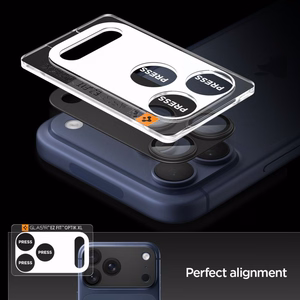 Spigen Optik Pro XL Camera Lens Glass jaoks iPhone 17 Pro Max - must
