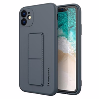 Wozinsky Kickstand Case Silikoonist ümbris koos alusega Samsung Galaxy A32 4G tumesinine