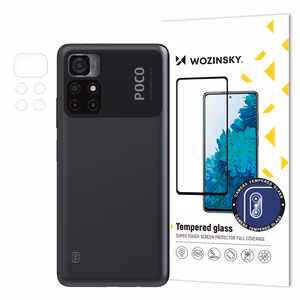 Wozinsky Camera Glass 9H täiskaamera karastatud klaas Xiaomi Poco M4 Pro 5G kaamerale