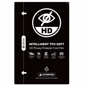 Devia komplekt fooliumiga privaatsus HD lõikamismasinale 10tk nutitelefoni LCD jaoks