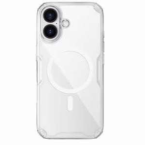 Nillkin Nature TPU Pro Magnetic Ümbris Compatible with MagSafe jaoks iPhone 17 - Läbipaistev
