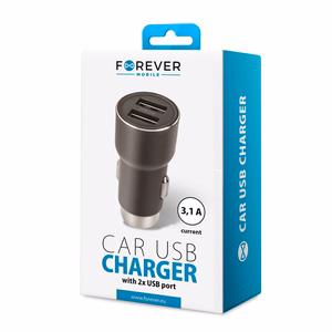 Forever CC-04 autolaadija 2x USB 3.1A must