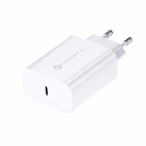 Phone laadija Forcell F-Energy USB C QC4.0 PD 3A 25W TFK-TC-25WPD valge