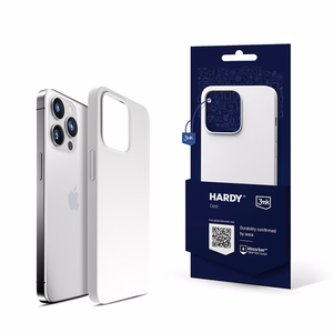 3mk Hardy Silicone MagCase для iPhone 14 Pro Max - белый