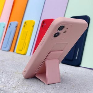 Wozinsky Kickstand Case Silicone Case with Stand Xiaomi Redmi 10X 4G / Xiaomi Redmi Note 9 Blue