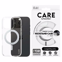 CARE by PanzerGlass Feature Kickstand Ümbris iPhone 16 Pro 6.3" hõbedane/hõbedane MagSafe 1326