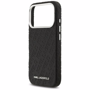 Karl Lagerfeld FW Stamped Karl MagSafe Ümbris jaoks iPhone 17 Pro - must