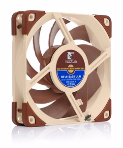Noctua NF A12x25 ULN Arvutikohvri ventilaator 12 cm beež, punane