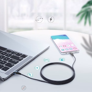 USB kaabel Choetech XCC-1003 must Type-C / Type-C 120cm