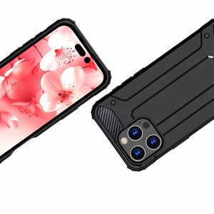 Hybrid Armor iPhone 16 Pro Ümbris - Must