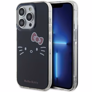 Hello Kitty IML Kitty Face ümbris jaoks iPhone 13 Pro Max - must