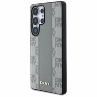DKNY Leather Checkered Pattern MagSafe Ümbris jaoks Samsung Galaxy S25 Ultra - Hall