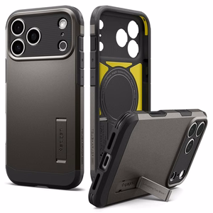 Spigen Tough Armor T MagSafe ümbris iPhone 17 Pro Max / 18 Pro Max jaoks, grafiithall