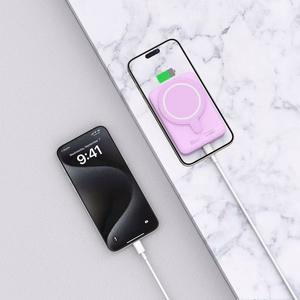 Tech-Protect LifeMag MagSafe PB11 10000mAh внешний аккумулятор - Розовый