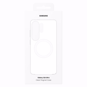 Samsung Прозрачный Магнитный Чехол для Samsung Galaxy S26 Ultra, совместим с MagSafe - прозрачный