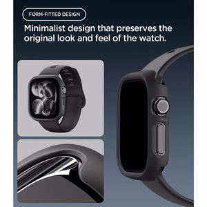 Spigen Thin Fit ümbris seadmele Apple Watch 46 mm – must