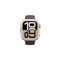 AmazingThing Titan Pro Metal Ümbris jaoks Apple Watch 11 46mm Aluminum - Gold