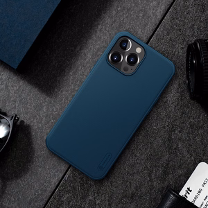 Nillkin Super Frosted Shield Pro ümbris seadmele iPhone 13 Pro Max, vastupidav, sinine