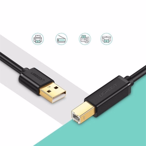 Ugreen US135 USB-A–USB-B printerikaabel, 1,5 m (10350)