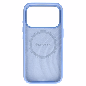 Liavec Silky ümbris metallist kaameraraamiga mudelile iPhone 18 Pro/17 Pro, helesinine