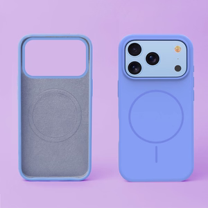 Thin Mag silikoonümbris iPhone 17 Pro 6,3″ / iPhone 18 Pro 6,3″ jaoks, taevasinine