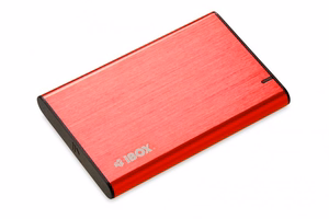 iBox HD-05 HDD/SSD ümbris punane 2,5"