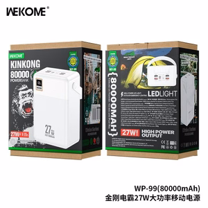 Akupank WK Design „WP-99“ valge 80000mAh (27W)