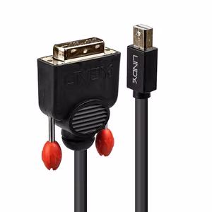 KAABEL MINI DP JA DVI 3M/MUST 41953 LINDY