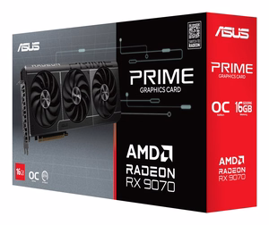ASUS Prime -RX9070-O16G-EVO AMD Radeon RX 9070 16 GB GDDR6 Videokaart