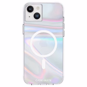 Case-Mate Soap Bubble MagSafe ümbris seadmele iPhone 14 Plus, sillerdav